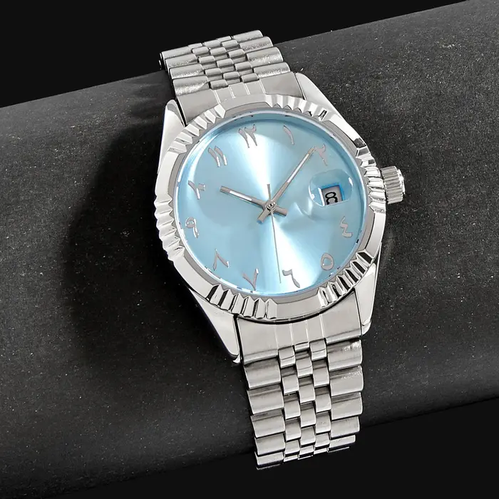Montres arabes bleues pour bébé