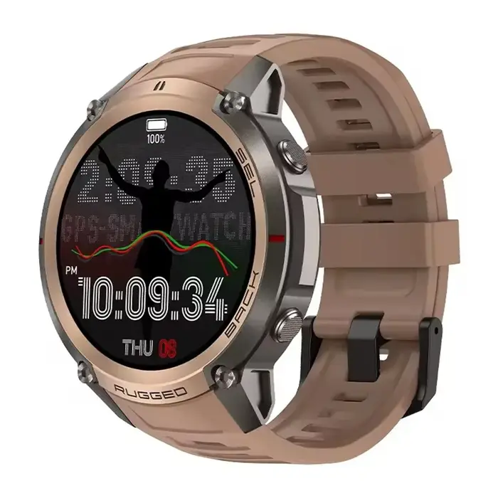 Montre connectée AMOLED avec GPS 6 satellites mondial