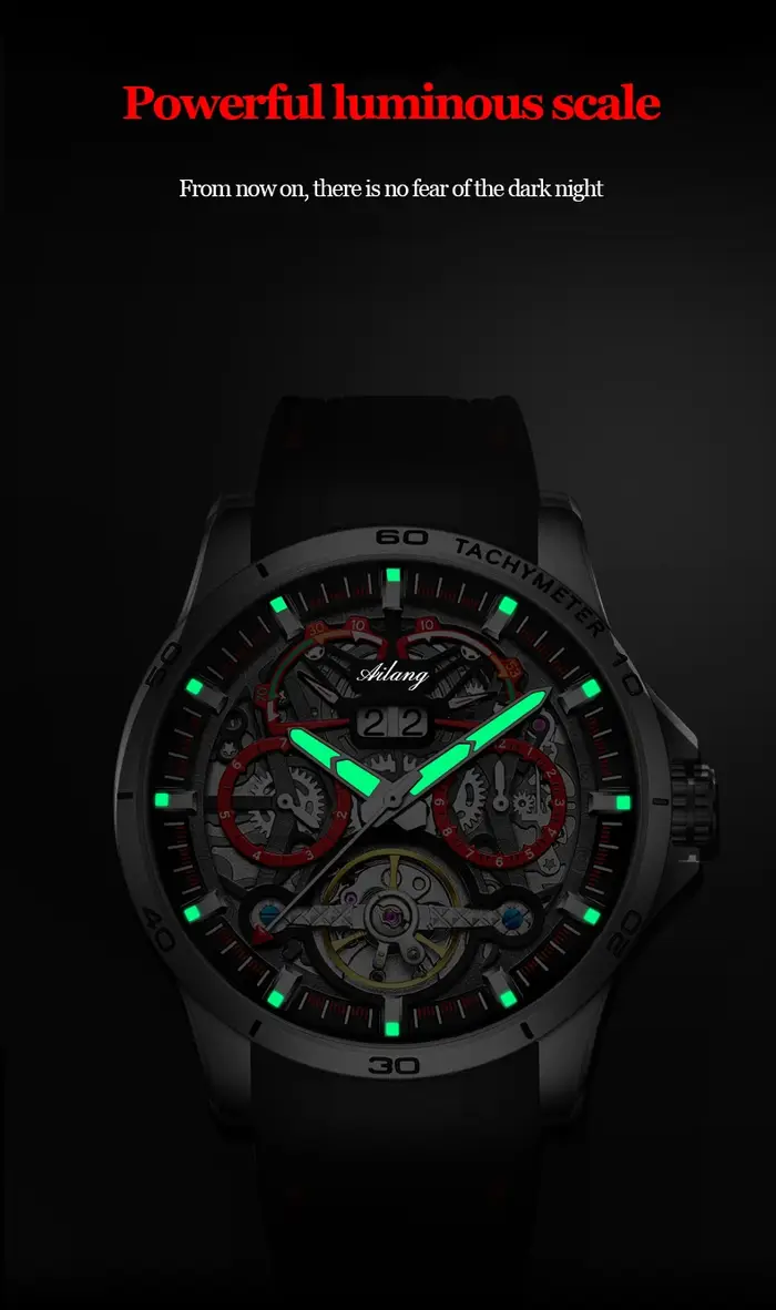 AILANG – montre à Tourbillon pour hommes