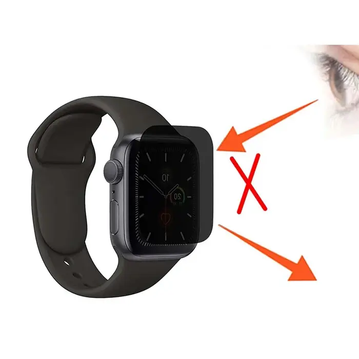 Protecteur d'écran de confidentialité pour Apple Watch