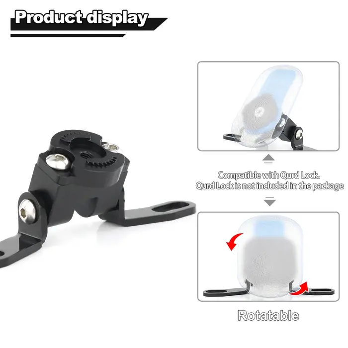 Pince de guidon GPS pour moto