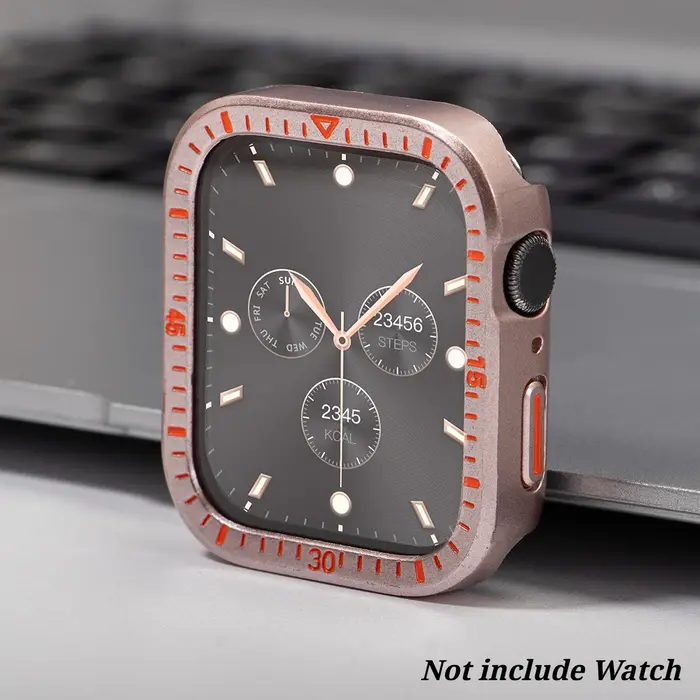 Verre trempé + étui pour Apple Watch