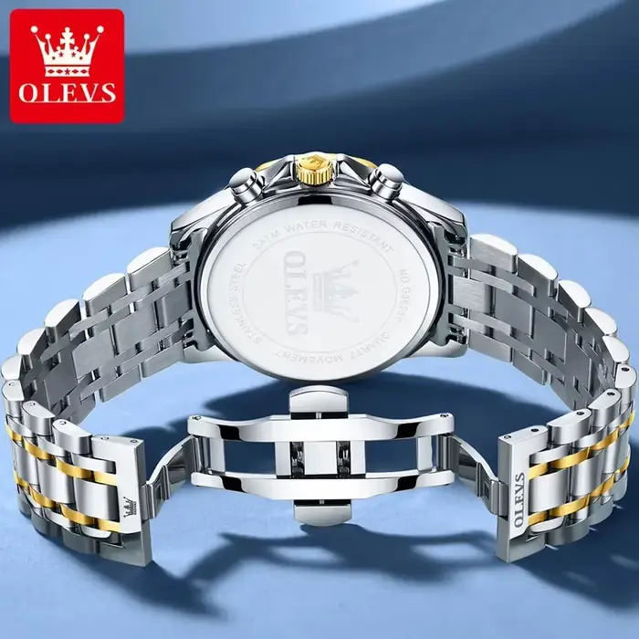 Montres pour hommes OLEVS Top Moon Phase Fashion