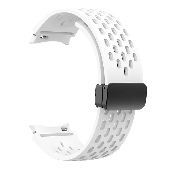Bracelet respirant pour Samsung Galaxy Watch 4/5/7/6 Classic/5 Pro, 40mm 44mm, sangles magnétiques, ceinture Galaxy watch Ultra Band correa