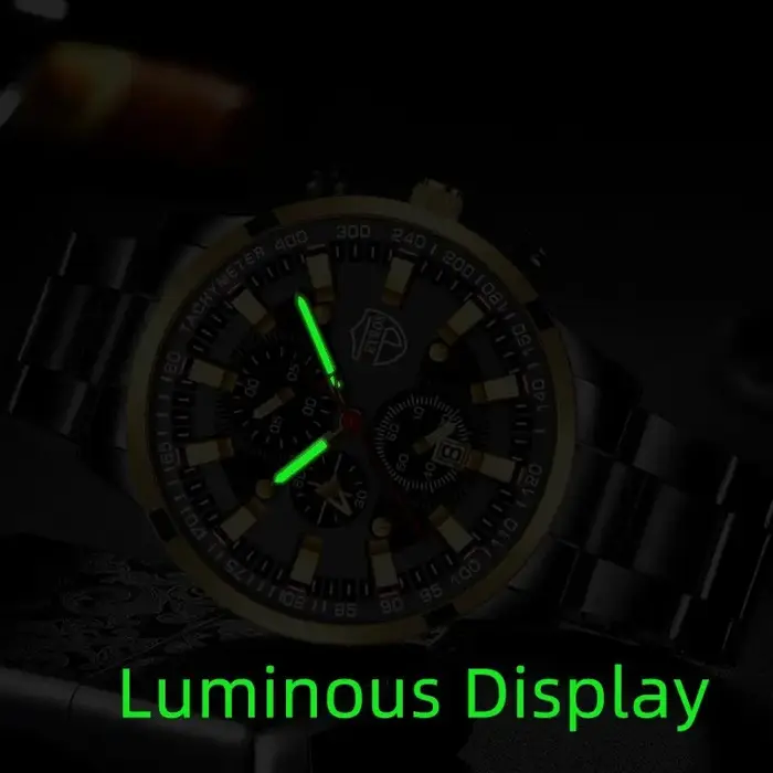 Montre à Quartz numérique pour hommes