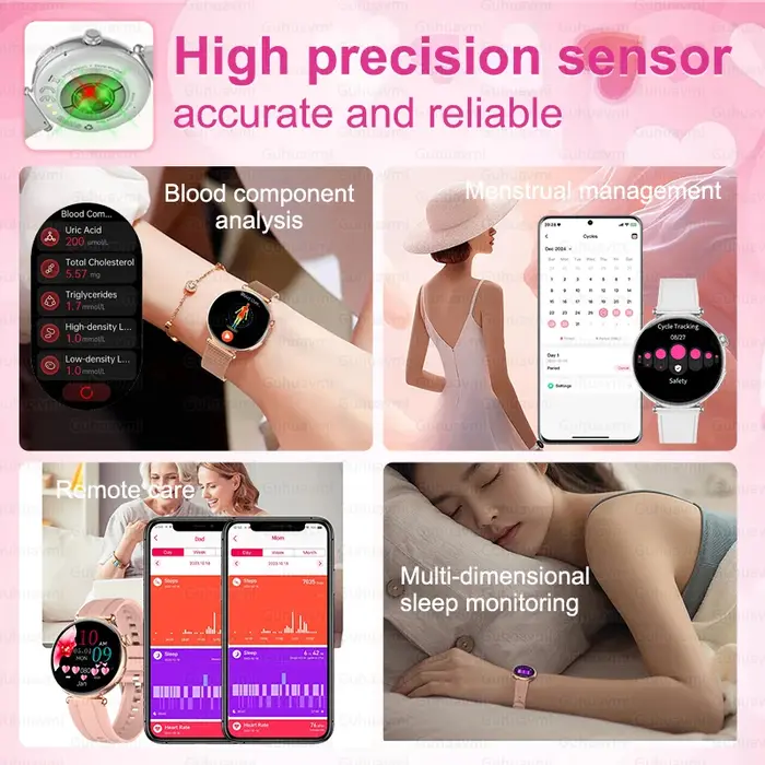 Nouvelle montre connectée 2026 pour femmes