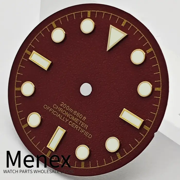 Kit Cadran et Aiguilles de Montre Texturés Menex 28