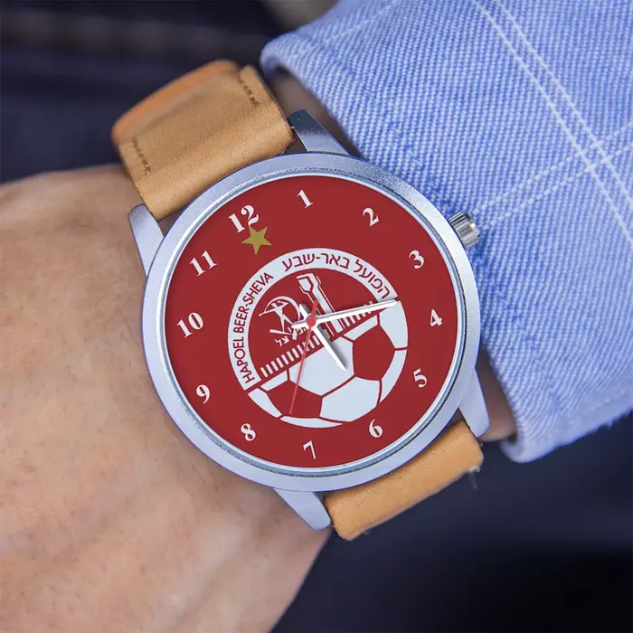 HAPOEL BEER-SHEVA montre Vintage pour homme or Rose