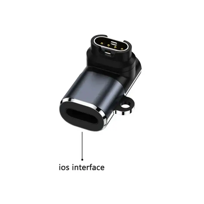 Pour Garmin Fenix 8 7 7S 7X 6S 6 Forerunner 955 965 Chargeur USB-C/IOS Adaptateur de chargeur de mon