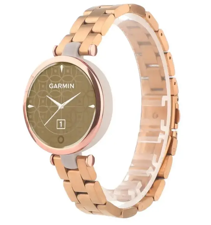 Bracelet de montre en acier inoxydable pour Garmin Lily