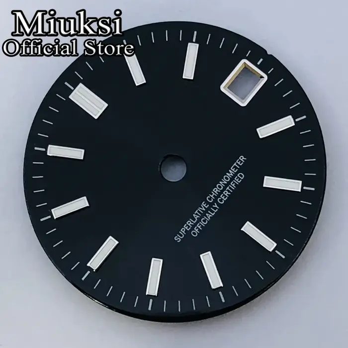 ATA UKSI-Cadran de Montre Lumineux Noir