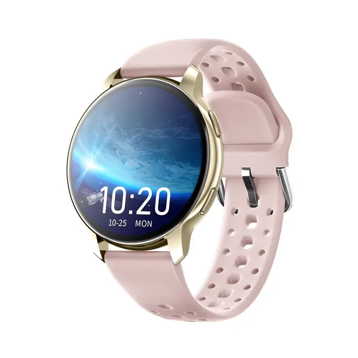 Montre connectée pour hommes et femmes, écran tactile 1.46 pouces, appel Bluetooth, Assistant vocal,