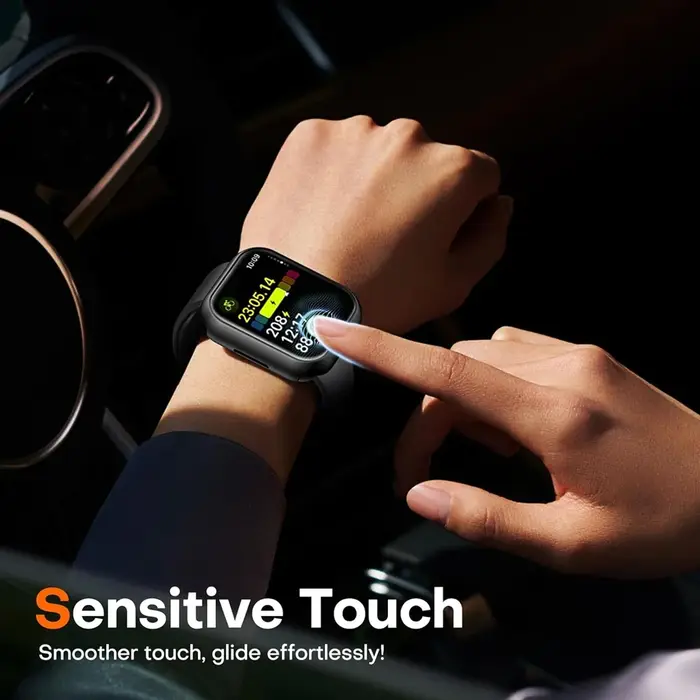 Verre + couvercle pour boîtier de montre Apple 10 9 8 7 6 SE 5 accessoire iWatch protecteur d'écran série