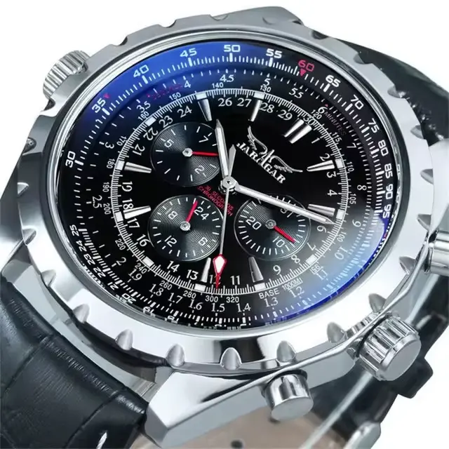 JARAGAR 212 nouvelle montre mécanique automatique pour hommes mode affaires luxe calendrier semaine