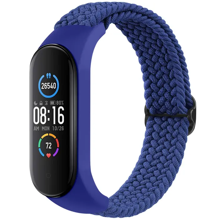 Bracelet de montre tressé pour Xiaomi Mi Band 7 6 5 4 3