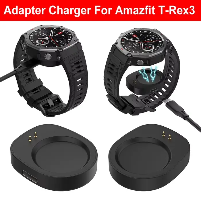 Convertisseur de chargeur sans fil pour Amazfit Balance 2/ Balance/T-Rex 3/Helio
