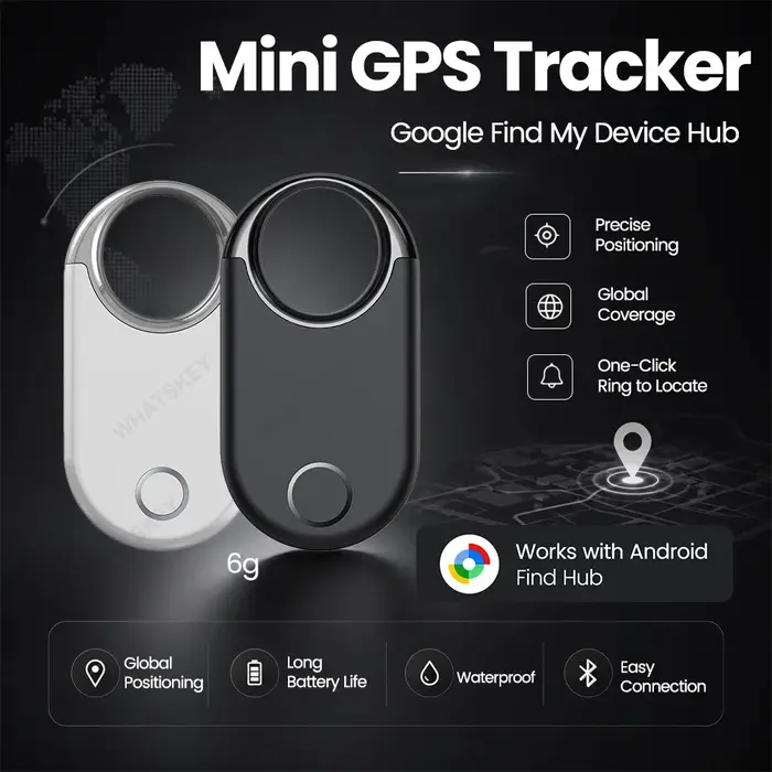 Traceur longue portée pour appareils Samsung via l'application Android Google Find Hub