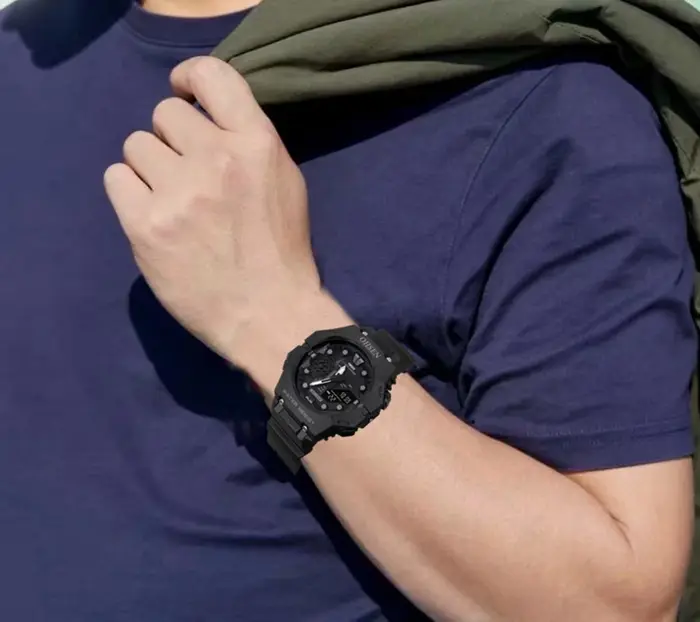 DulMan-Montres numériques étanches pour hommes, montre-bracelet militaire électronique, horloges à quartz pour hommes, heure des touristes, bleu, mode