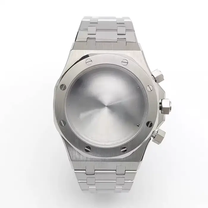 Boîtier de montre en acier inoxydable Royal 41 mm, adapté aux cadrans de 32 mm, peut être équipé d'u