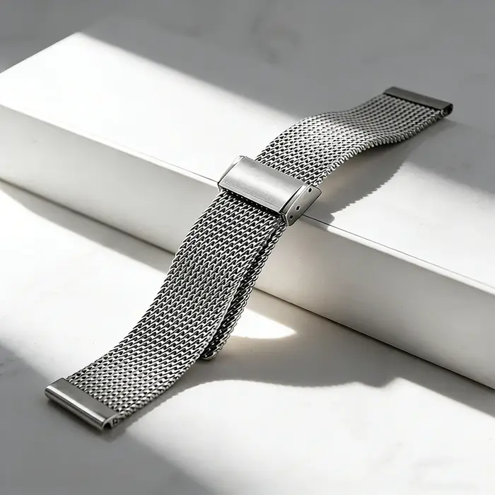 Bracelet en maille milanaise 18mm 19mm 20mm 21mm 22mm en acier inoxydable