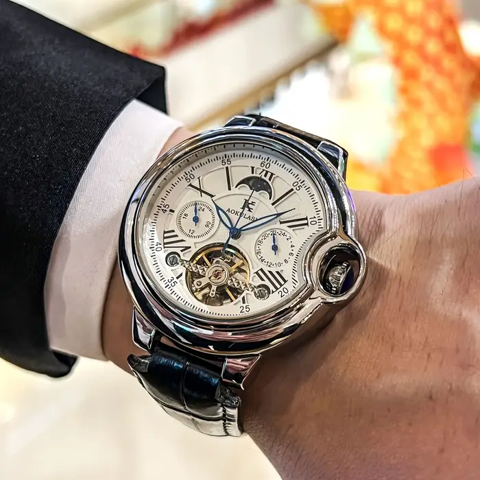 Série de montres mécaniques haut de gamme pour hommes