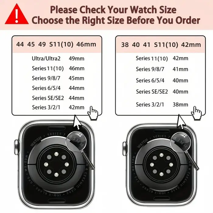 Bracelet à boucle Trail pour Apple Watch Ultra/2 49mm 10 42/46mm