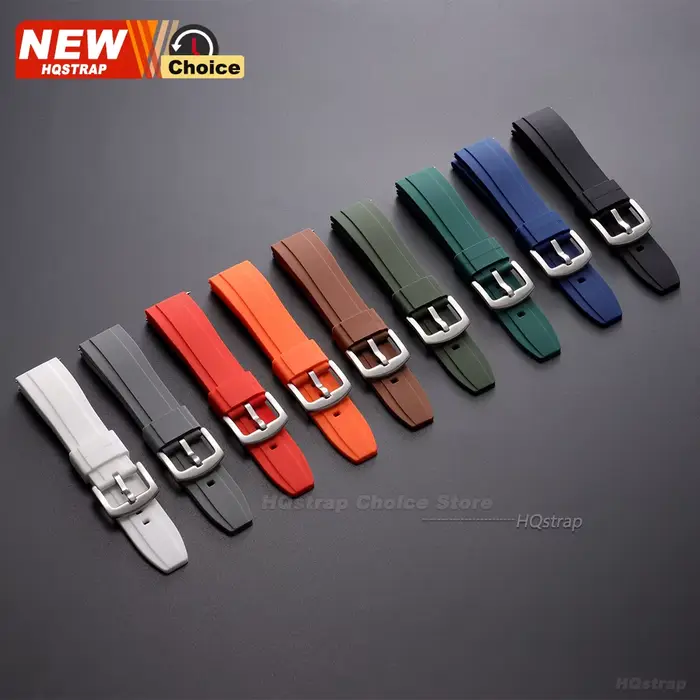 Bracelet de montre en silicone sport 20 mm 22 mm