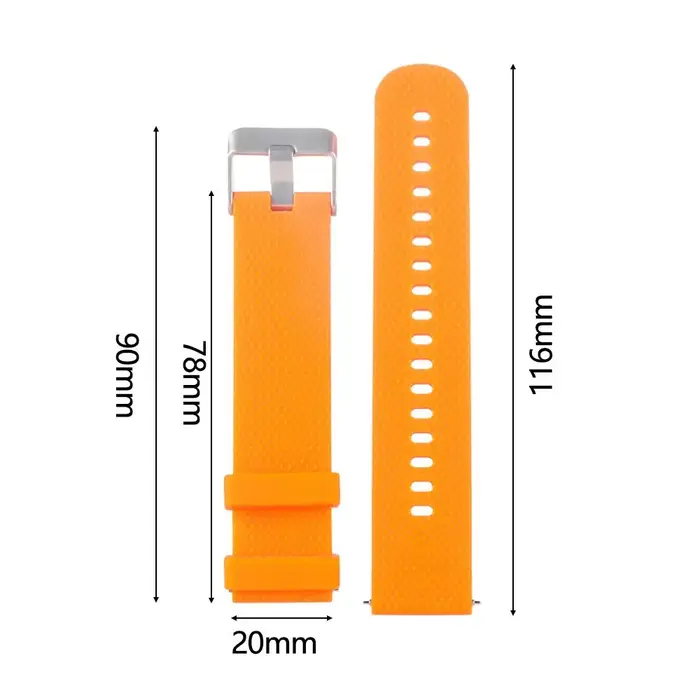 Bracelet de montre en silicone pour Garmin Vivoactive 3