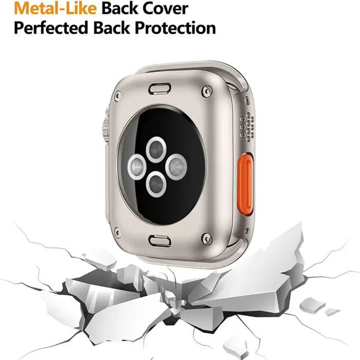 Changer vers Ultra protecteur d'écran en verre + étui pour Apple Watch 11 10 9 8 7 45mm 41mm 44mm 40mm IWatch S10 42mm 46mm couverture rigide PC