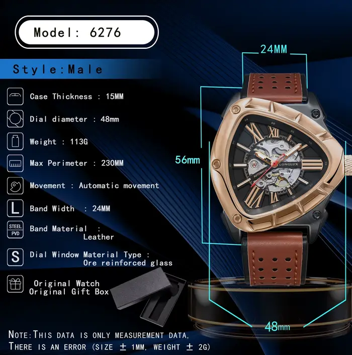 Montre automatique de style outdoor