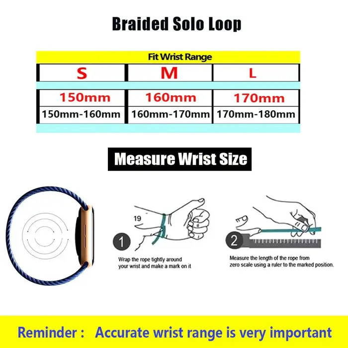Boucle Solo tressée pour Xiaomi Mi Band 10 9 8