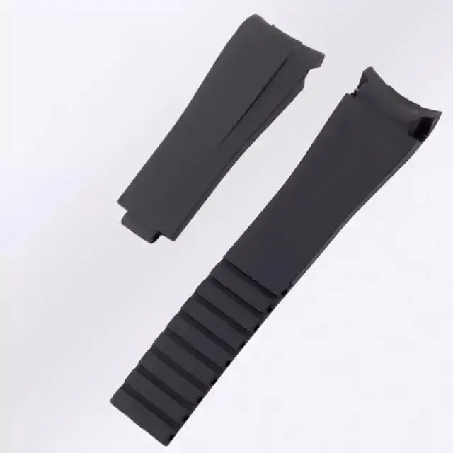 Bracelet de montre en caoutchouc de silicone, accessoire pour Rolex DAYTONA SUBMARINER Yacht-Master 