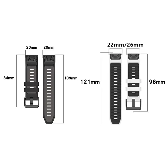 Bracelet de montre Fenix8 pour Garmin Fenix