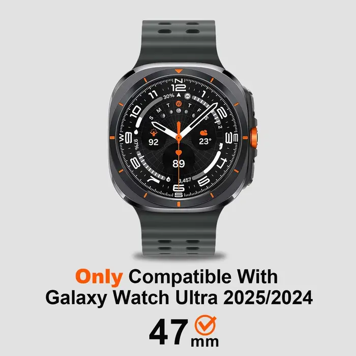 Coque métallique anti-chute pour Samsung Galaxy Watch 8 44mm Ultra 2025 47mm