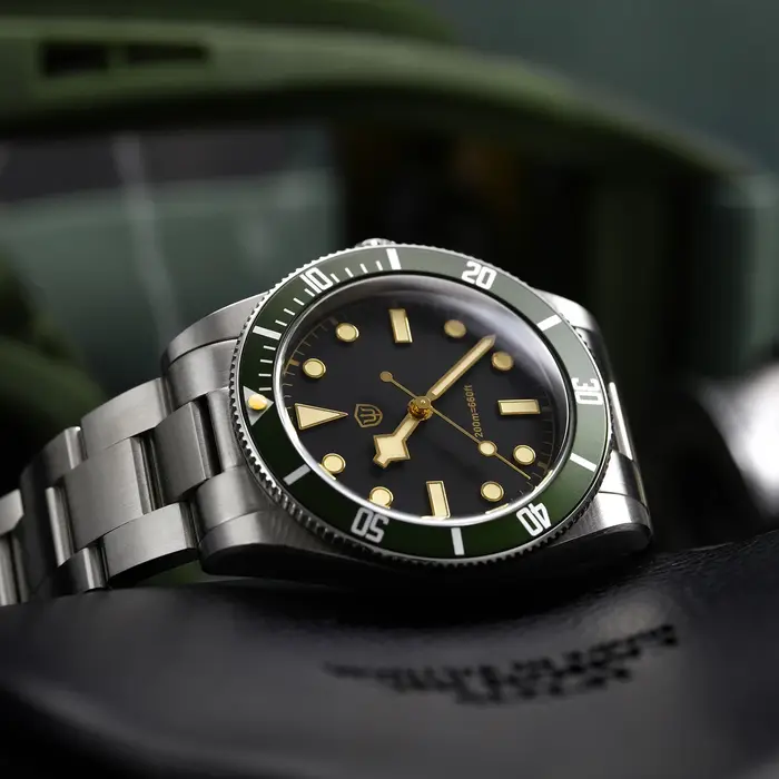Montre Watchdives 37mm WD7922 V2 BB54 VH31 avec mouvement à secondes fluotantes