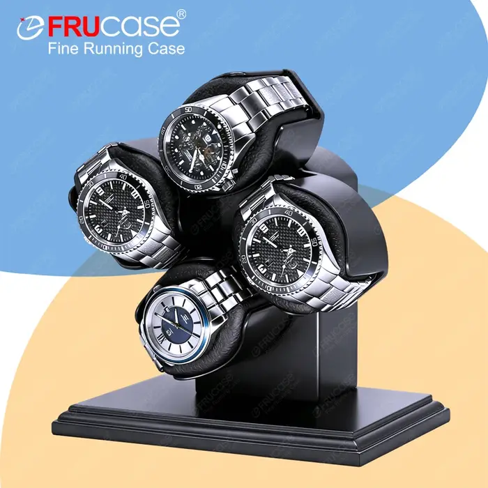 FRUCASE 4 remontoir de montre pour montres automatiques boîte de montre remontoir automatique utiliser un câble USB