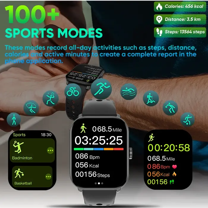 Nouvelle Montre Connectée ECG 2026 Homme Femme