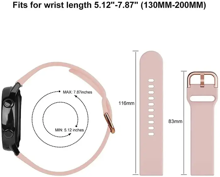 Bracelet Smartwatch en Silicone pour Amazfit