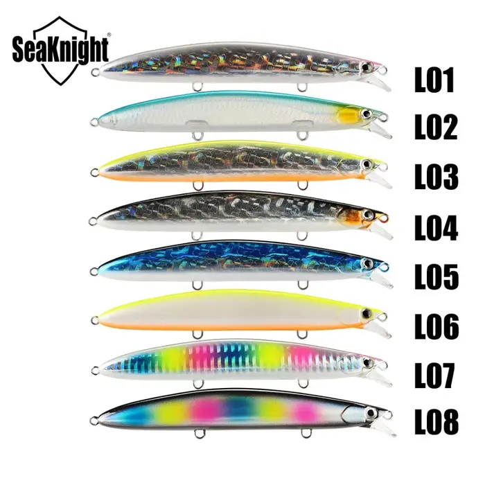 SeaKnight SK008 leurre de pêche méné 20g 125mm coulant 0.3-0.9M appât dur longue coulée méné carpe m