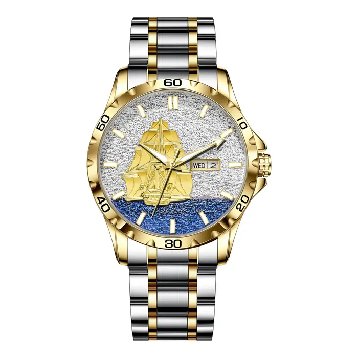 Glenaw Sailing série Top marque de luxe montre pour hommes mode affaires entièrement automatique mécanique