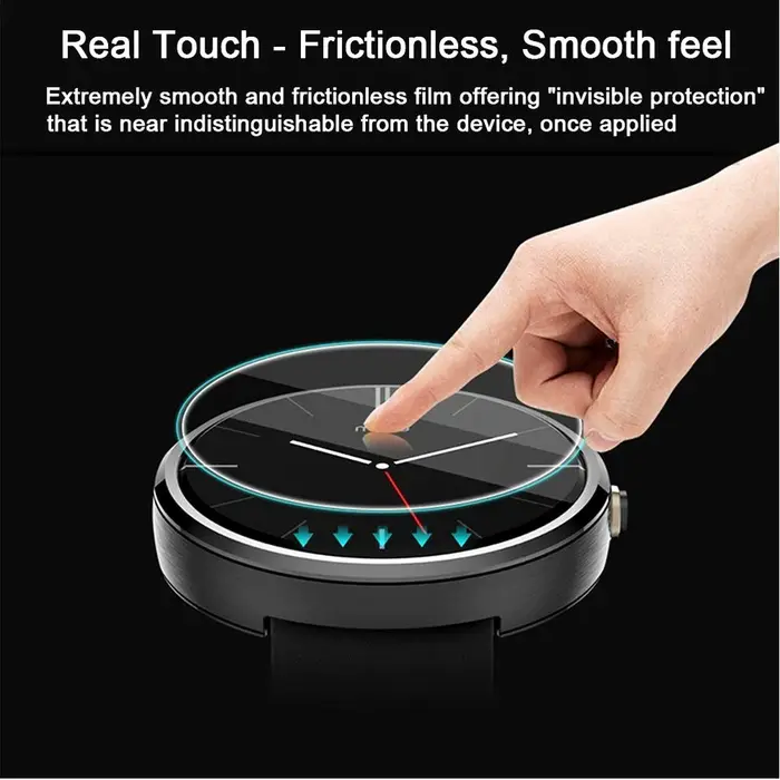 Protecteur d'écran en verre trempé 2.5D pour Garmin Forerunner 55