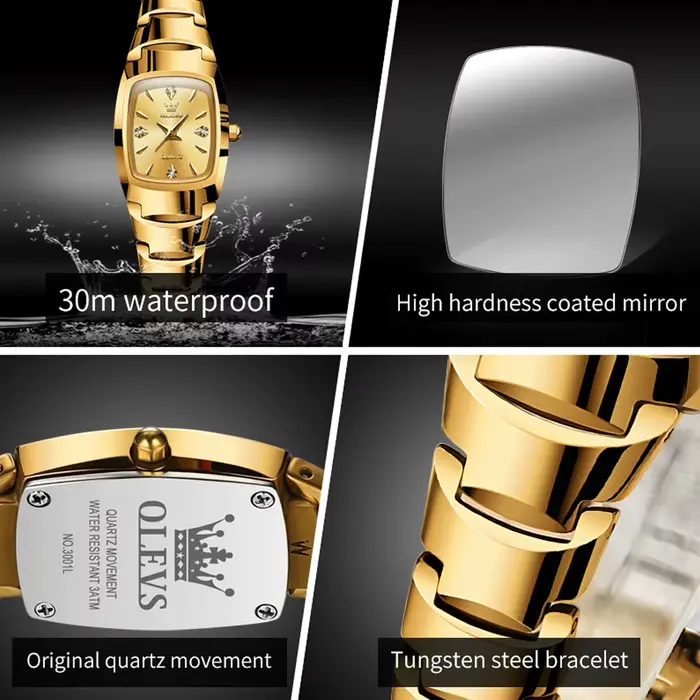 OLEVS 7006 Montres pour Femmes Top marque élégance Quartz
