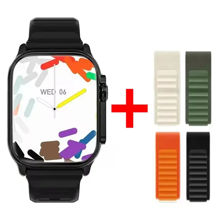 Montre connectée Watch 10 Ultra 49 mm 2026 Nouvelle version NFC Hommes Femmes Suivi GPS Appel Bluetooth Musique BT Jeux