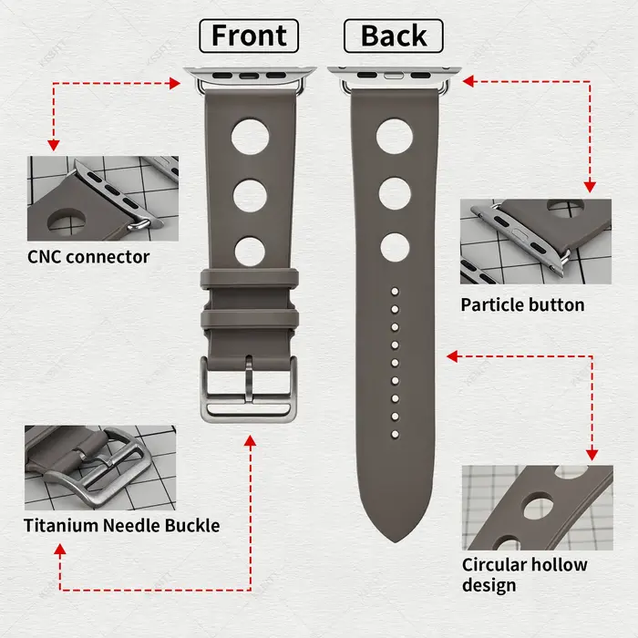 Nouveaux bracelets Kebitt Single Tour pour Apple Watch Ultra 3 2 Series 11 10 9 8 7 6 5