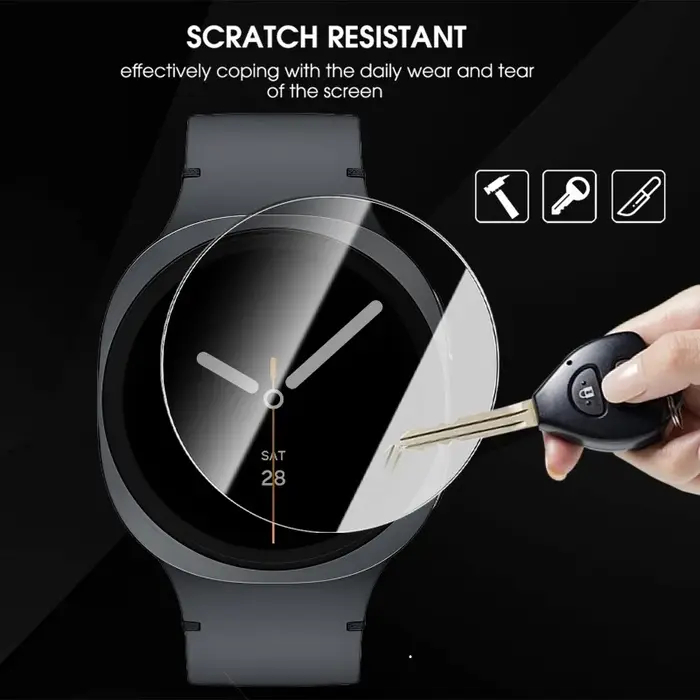 Films en verre trempé pour montre connectée