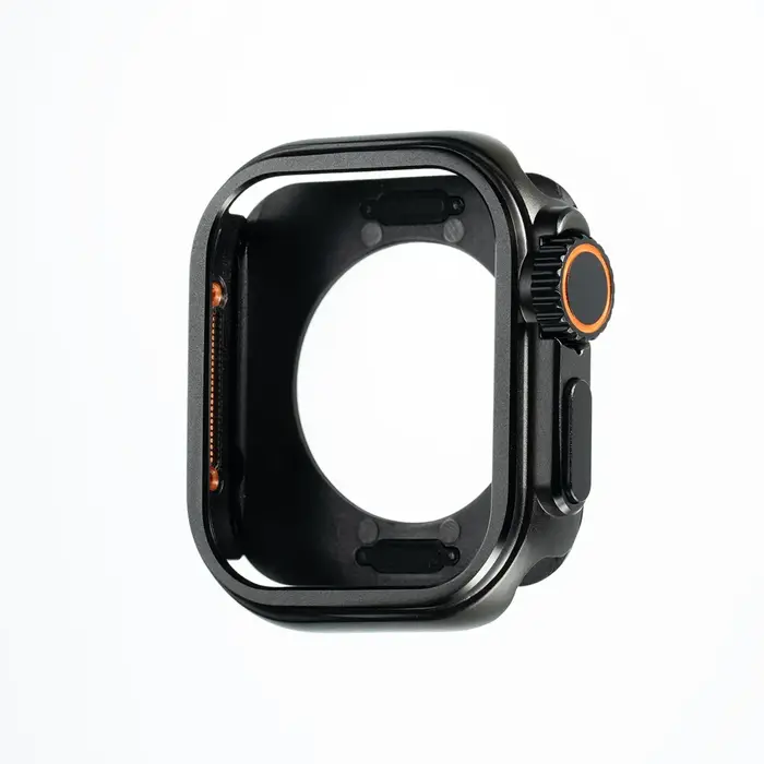 Boîtier en métal pour Apple Watch série 11, 46mm 42mm, mise à niveau Ultra 2 49mm, couvercle de prot