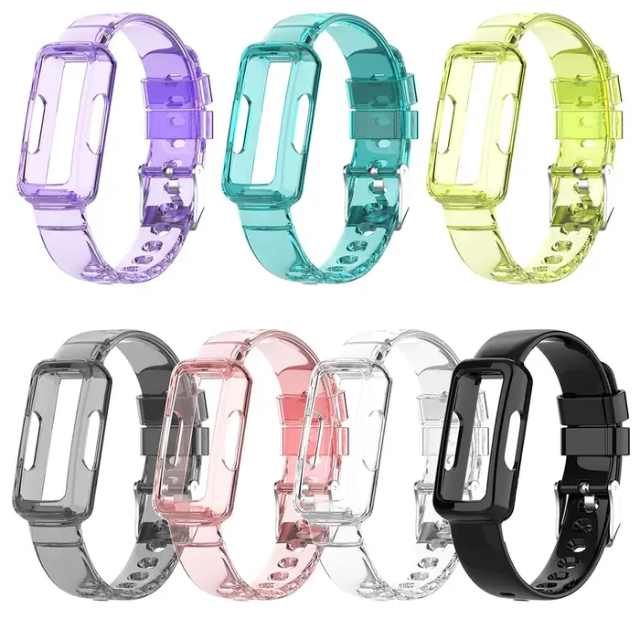 Bracelet de rechange transparent pour Fitbit