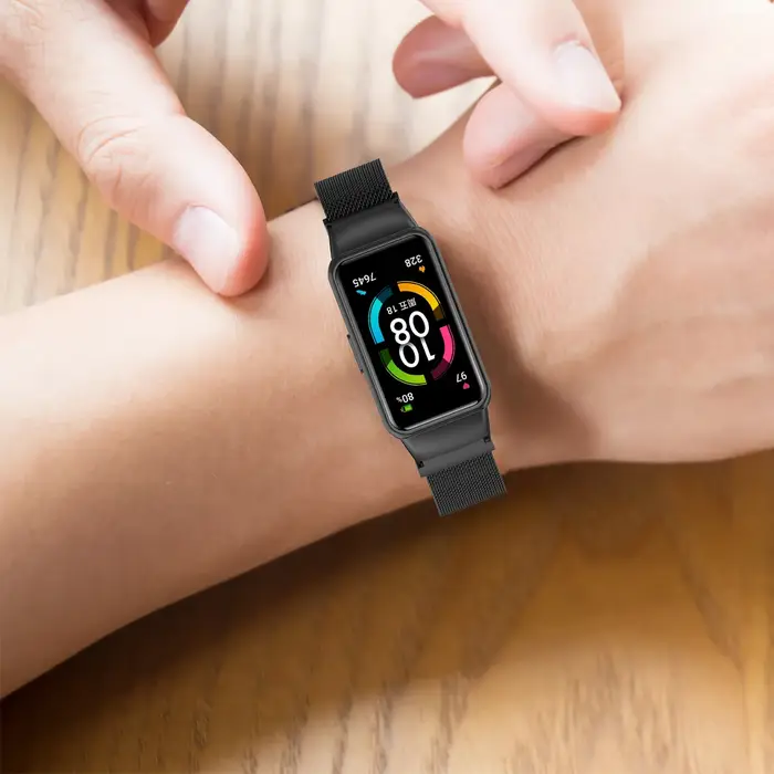 Bracelet à boucle magnétique pour Huawei Band 6/6 Pro/7/8