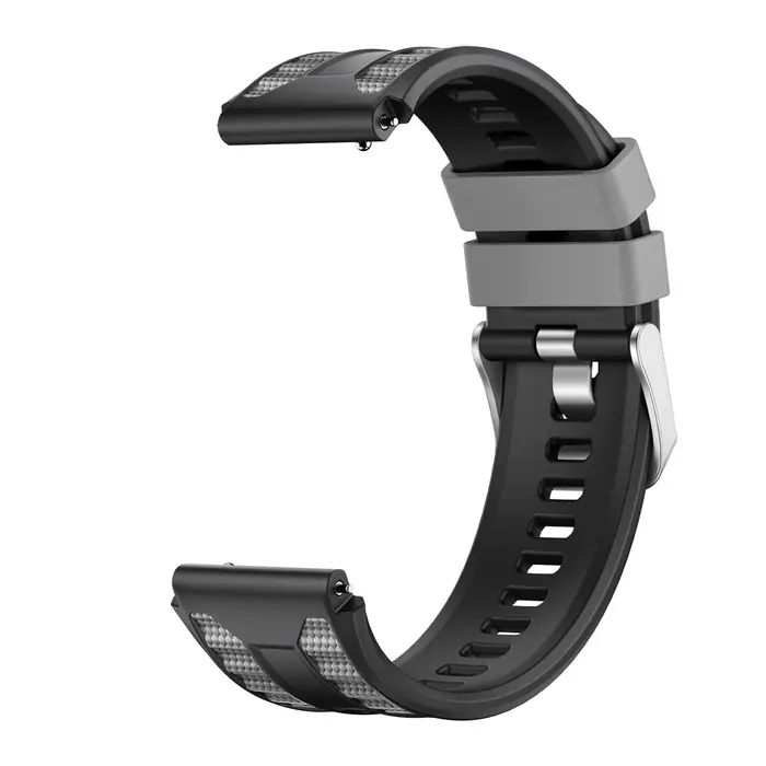 Bracelet de montre en Silicone bicolore pour Huawei Watch Ultimate 2, respirant, souple, 22mm, adapt
