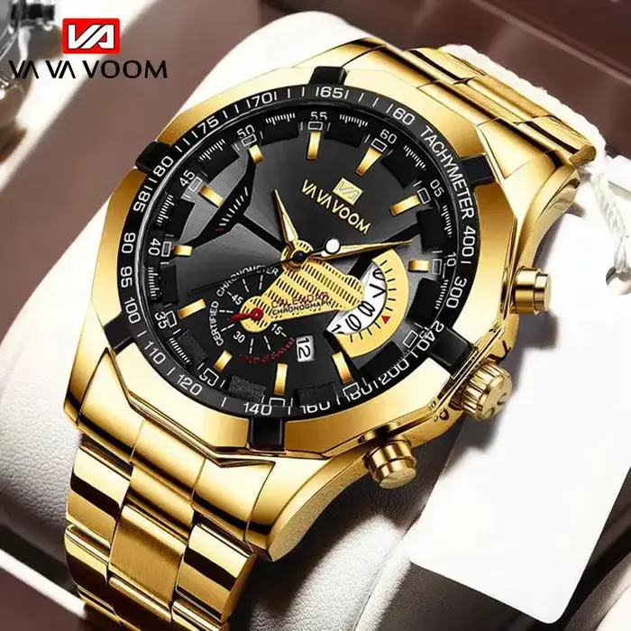 2023 Top marque montre de luxe mode vente or sport décontracté Quartz voyage montre-bracelet étanche hommes horloge Relogio Masculino